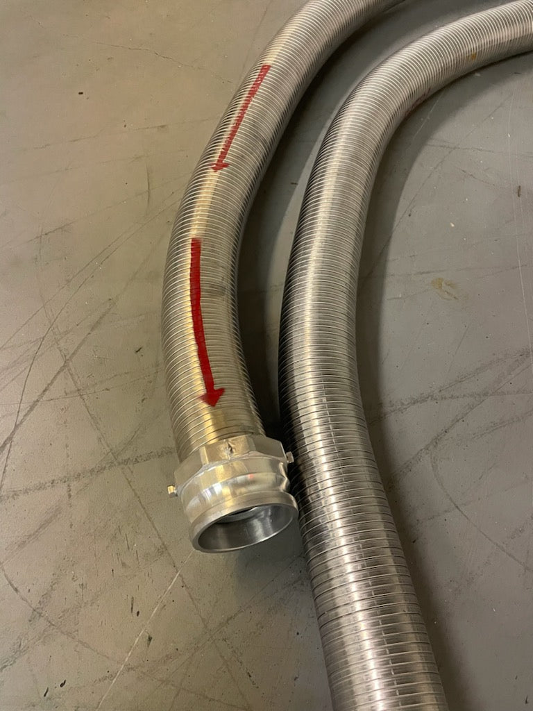 4" Stainless Steel Flex Hose