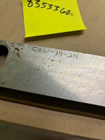 Granulator Knives - 8353360