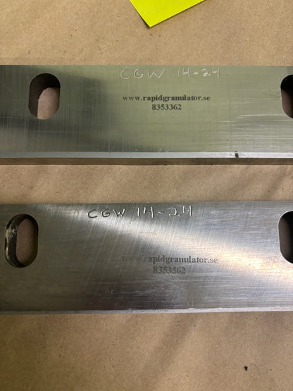 Granulator Bed Knives - 8353362