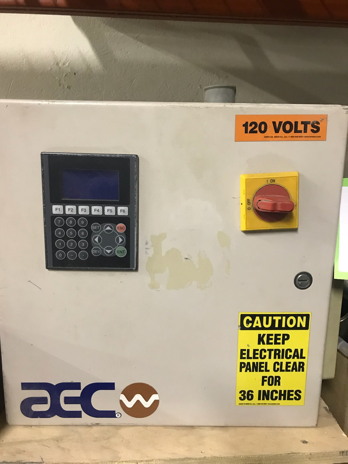 AEC VTC Control Panel